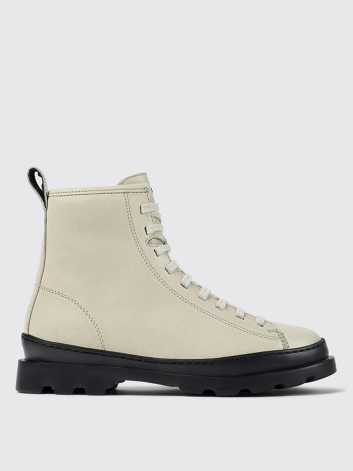 CAMPER STIVALETTI: Stivaletto Brutus Camper in pelle, Grigio - Img 1