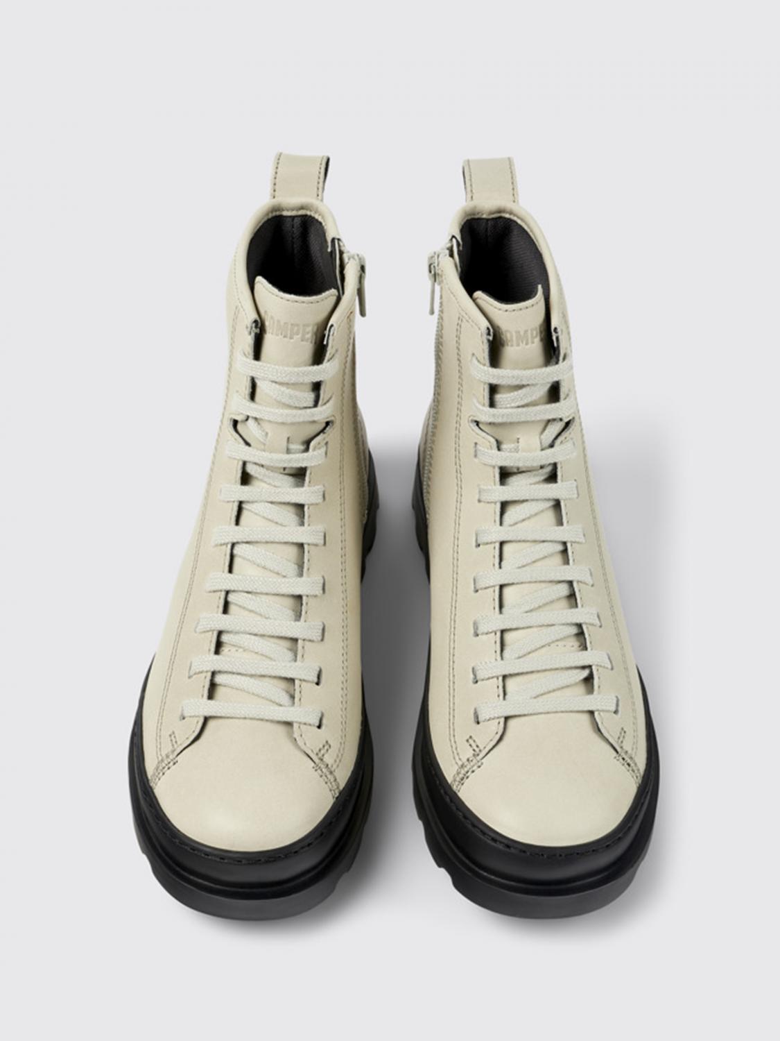 CAMPER STIVALETTI: Stivaletto Brutus Camper in pelle, Grigio - Img 3