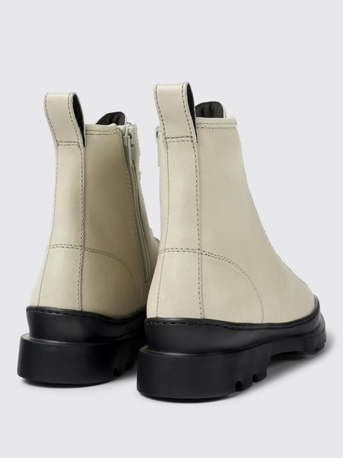 CAMPER STIVALETTI: Stivaletto Brutus Camper in pelle, Grigio - Img 4
