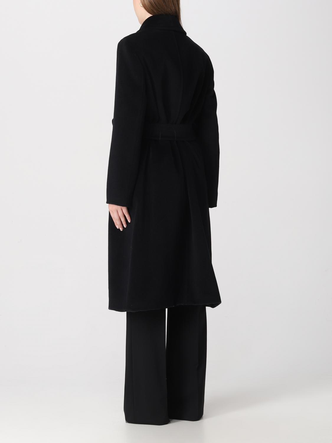 MAX MARA COAT: Max Mara coat in wool, Black - Img 2