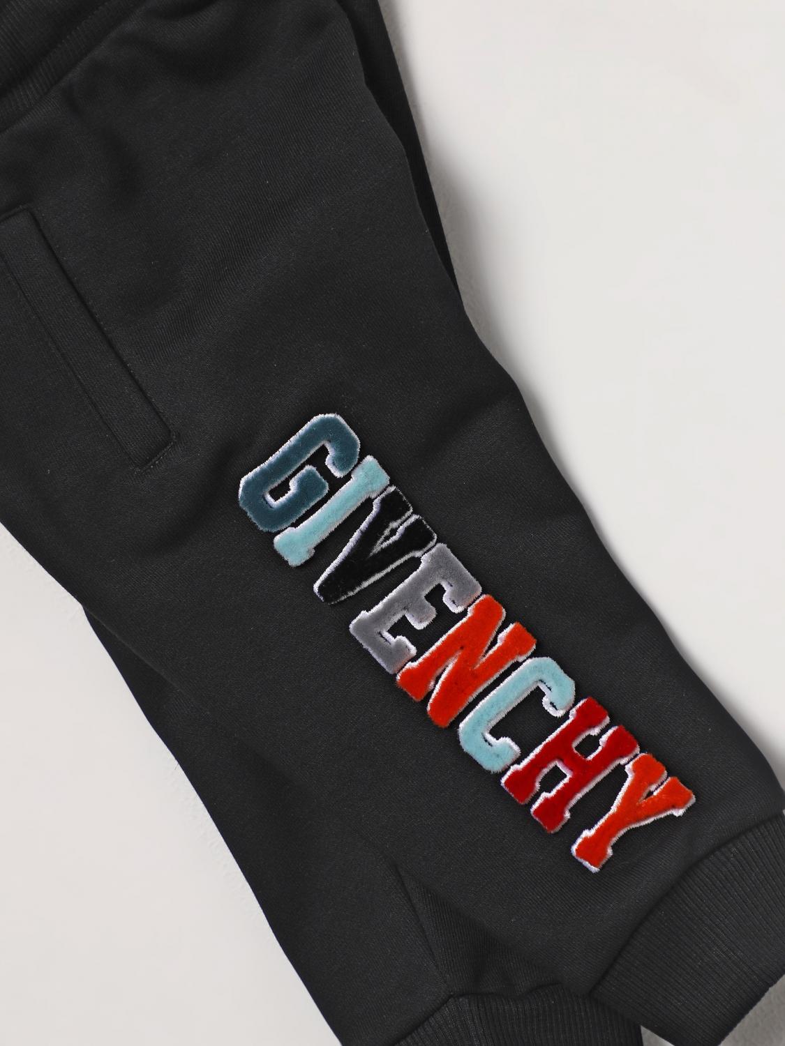 GIVENCHY 팬츠: 팬츠 남아 Givenchy, 블랙 - Img 3