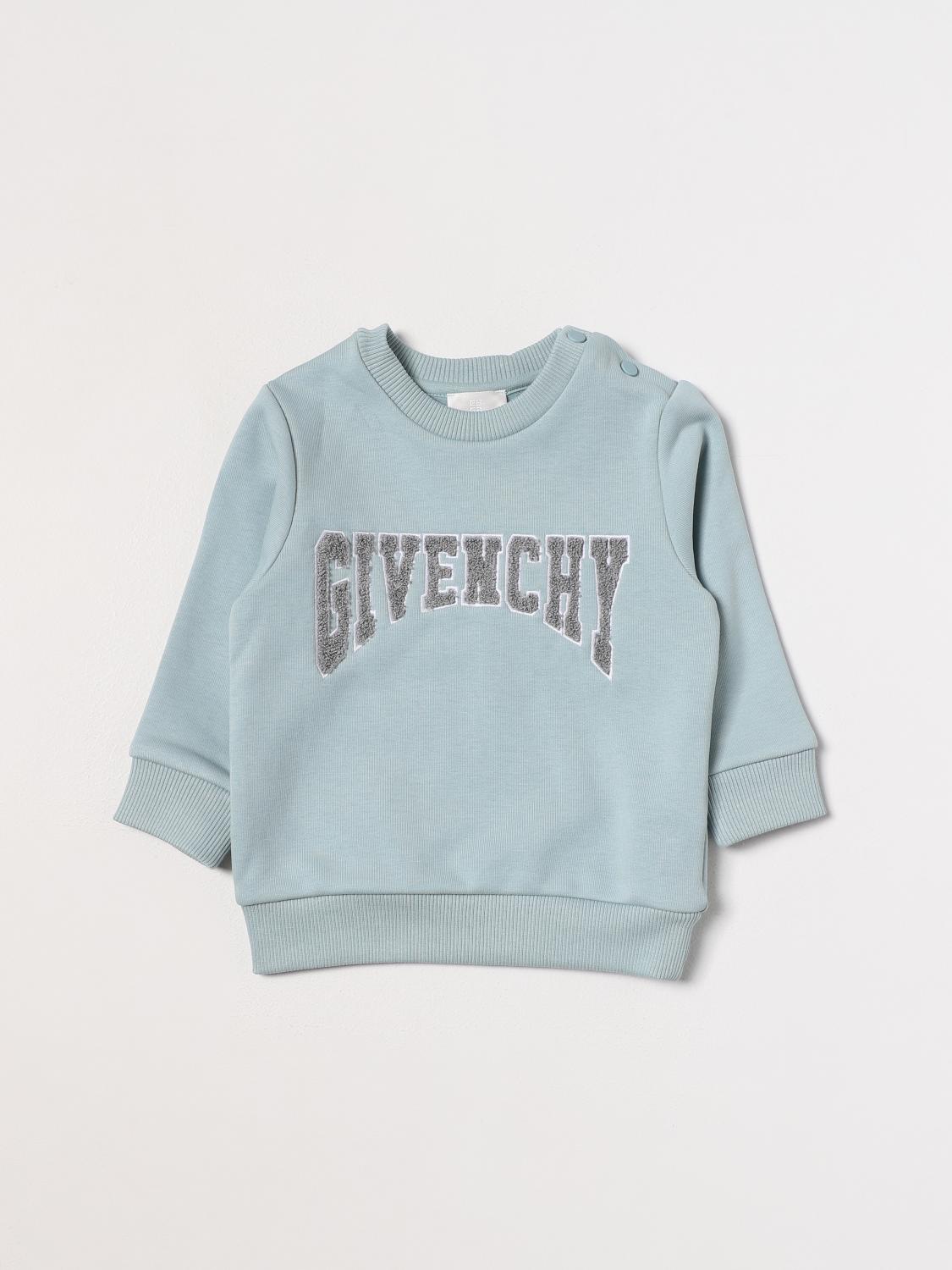 GIVENCHY PULLOVER: Pullover kinder Givenchy, Hellblau - Img 1