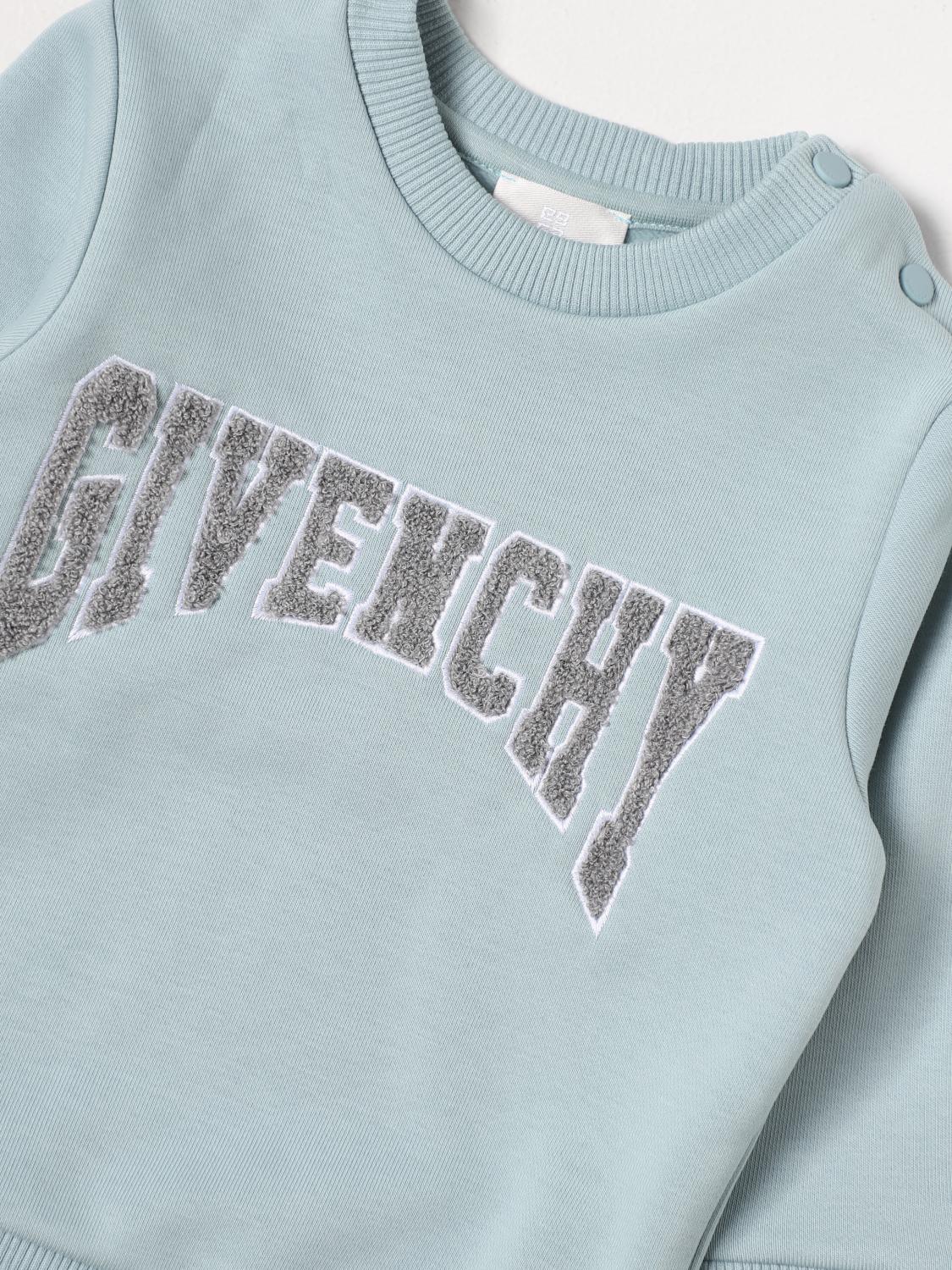 GIVENCHY PULLOVER: Pullover kinder Givenchy, Hellblau - Img 3