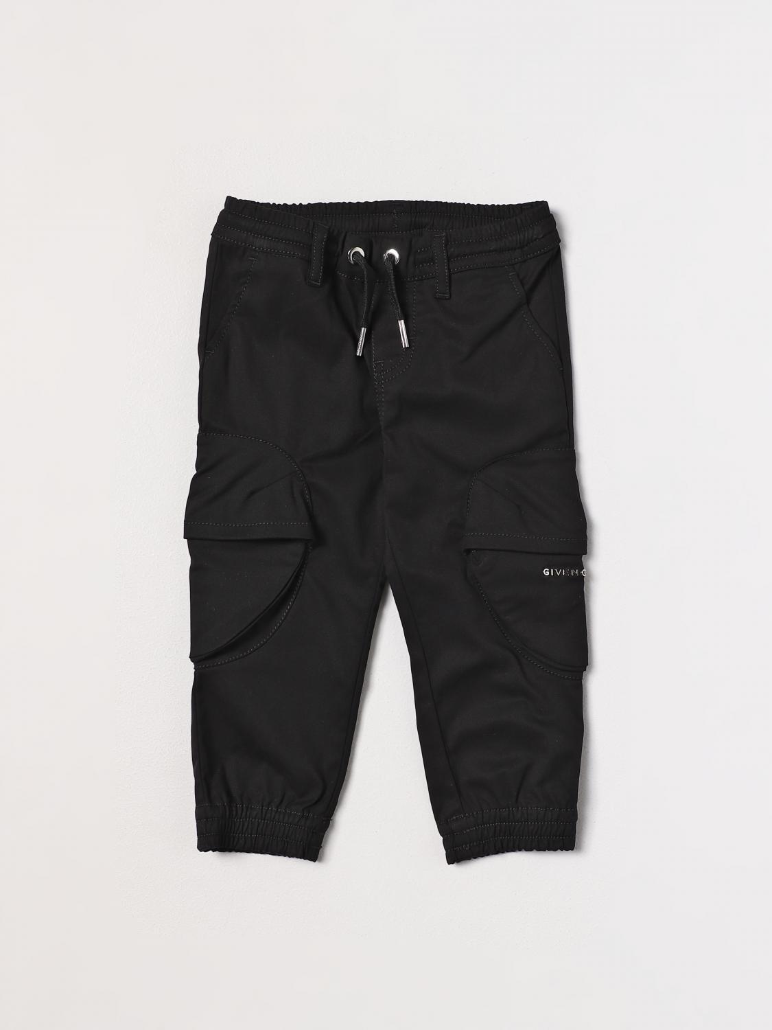 GIVENCHY PANTS: Pants kids Givenchy, Black - Img 1