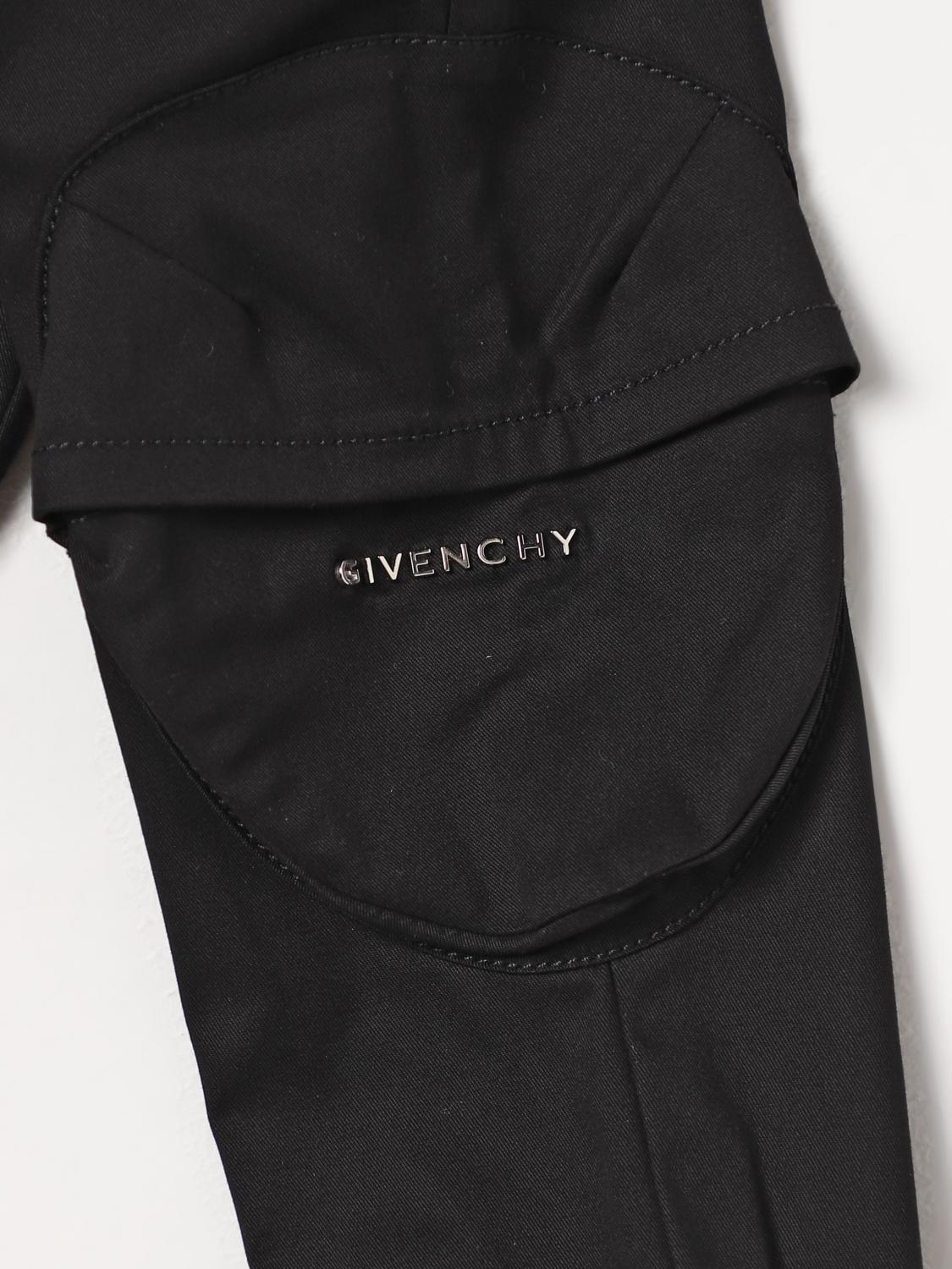GIVENCHY PANTS: Pants kids Givenchy, Black - Img 3