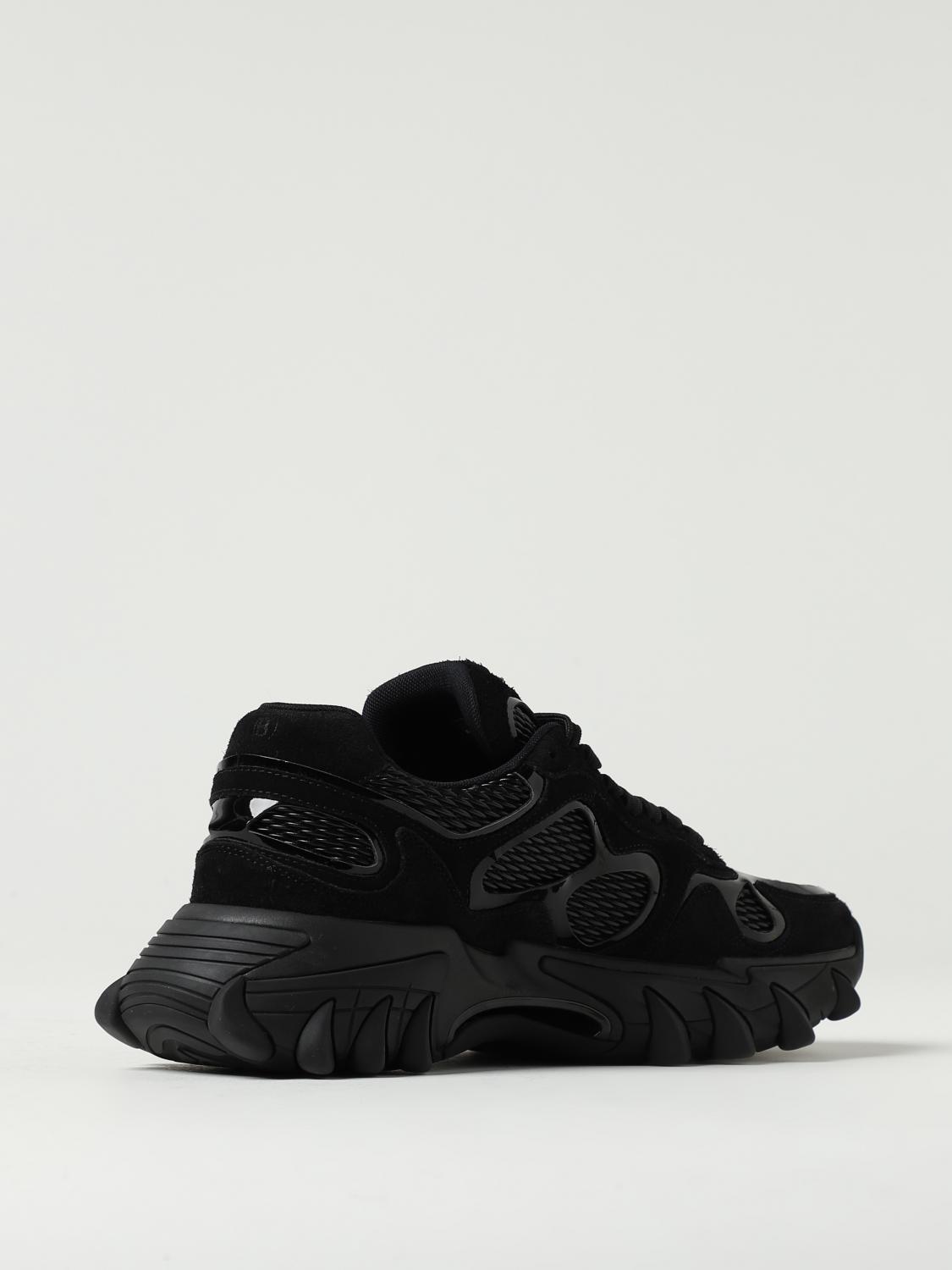 Balmain B-East leather sneakers with logo - Black | BM1VI327THPC