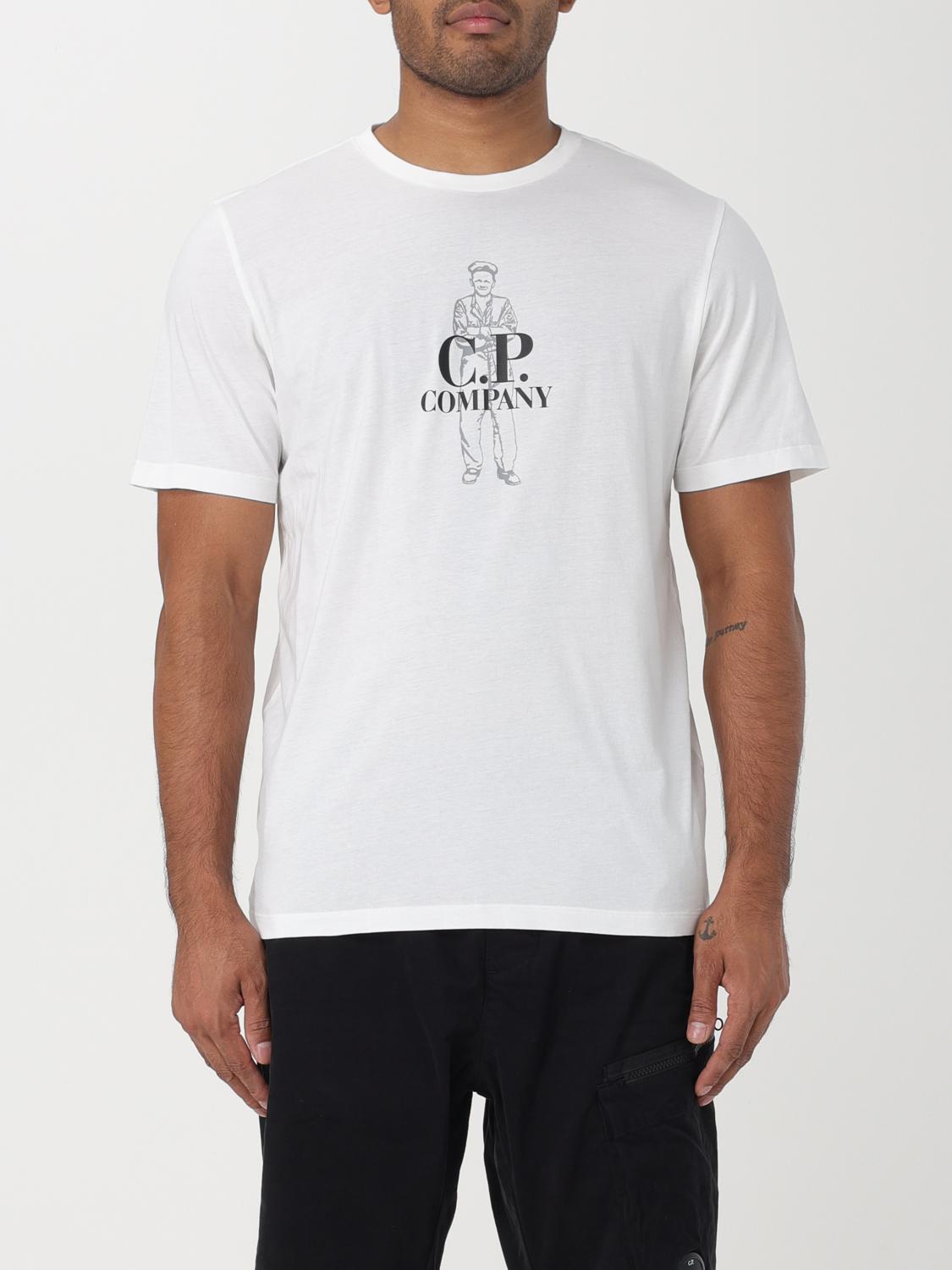 C.P. COMPANY: T-shirt men - White | C.P. Company t-shirt