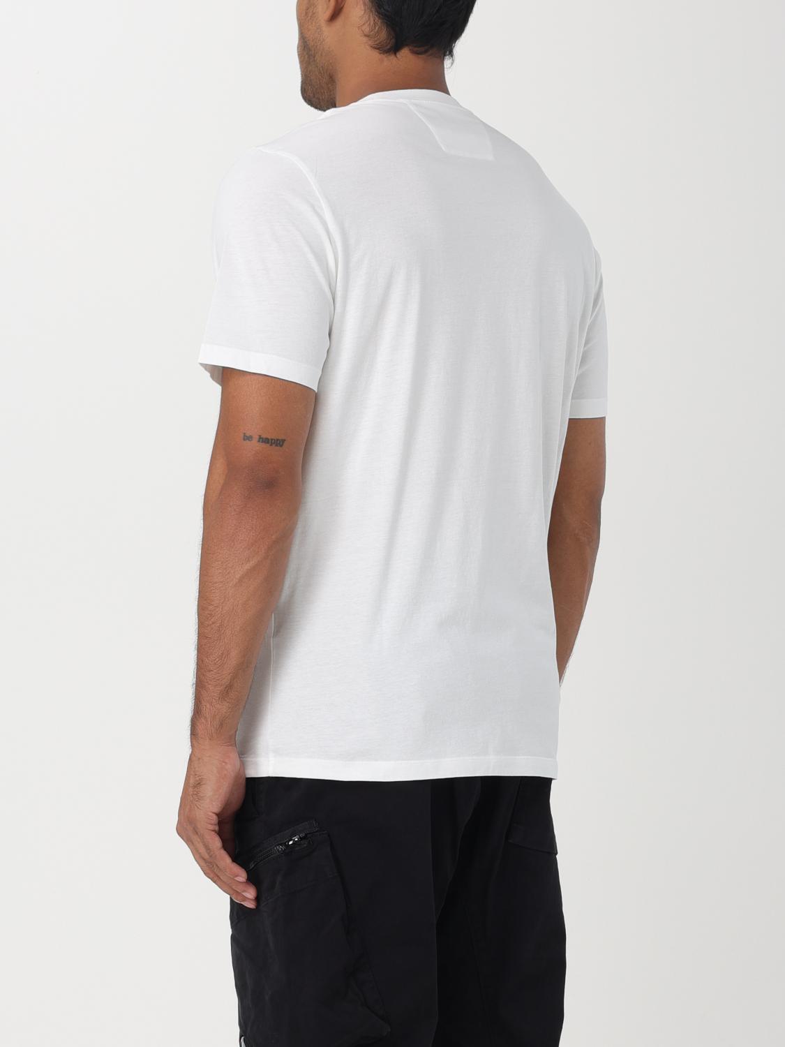 Tシャツ・カットソー C.P. COMPANY Men T Shirts 18CMTS088A006374G 103 White C.P. COMPANY: T-shirt men - White | C.P. Company t-shirt