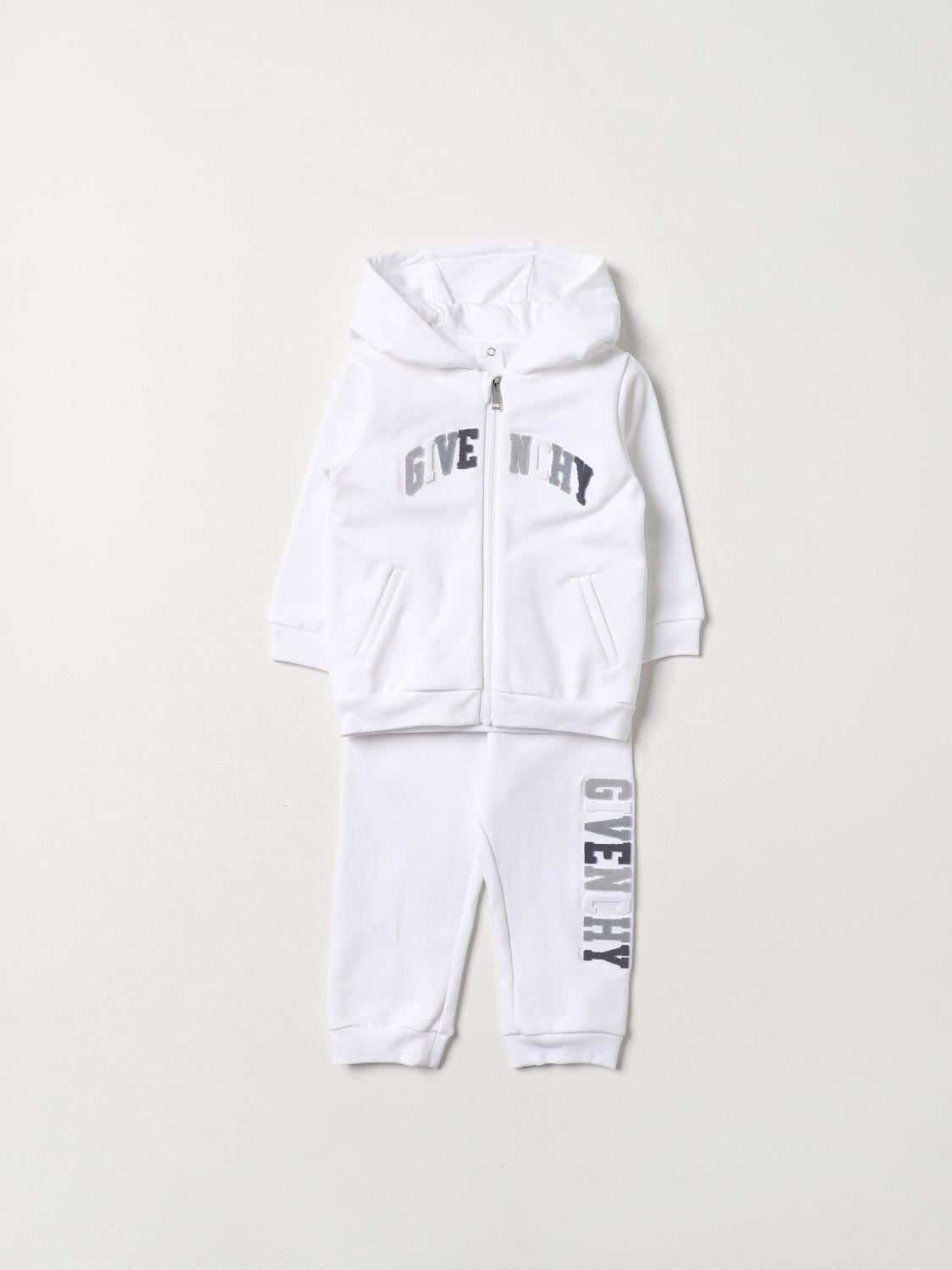 GIVENCHY BABY-OVERALL: Strampler kinder Givenchy, Weiß - Img 1