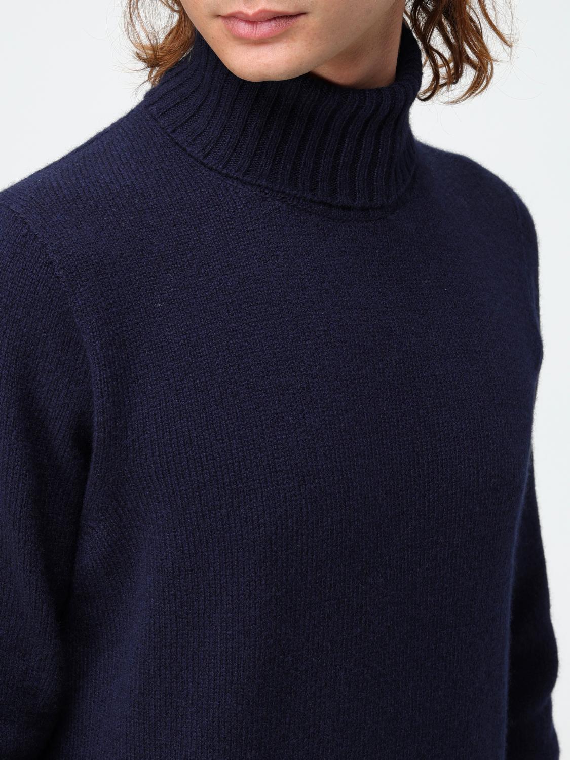 DRUMOHR JERSEY: Jersey hombre Drumohr, Azul Oscuro - Img 3