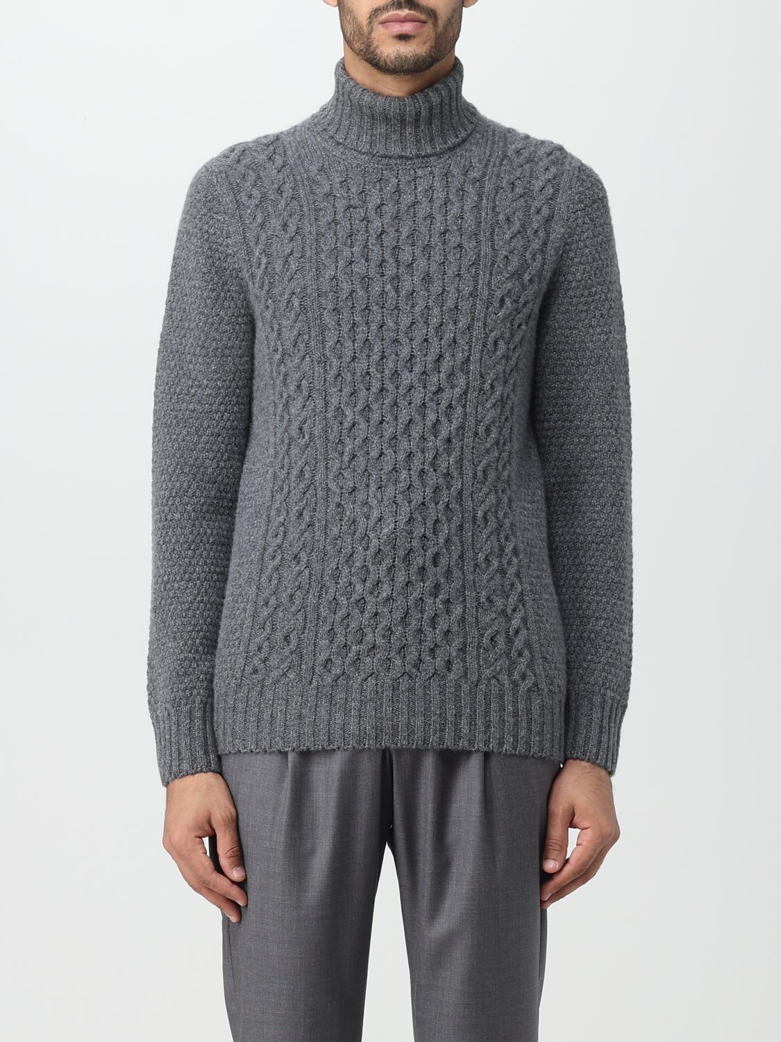 DRUMOHR SWEATER: Drumohr wool sweater, Grey - Img 1