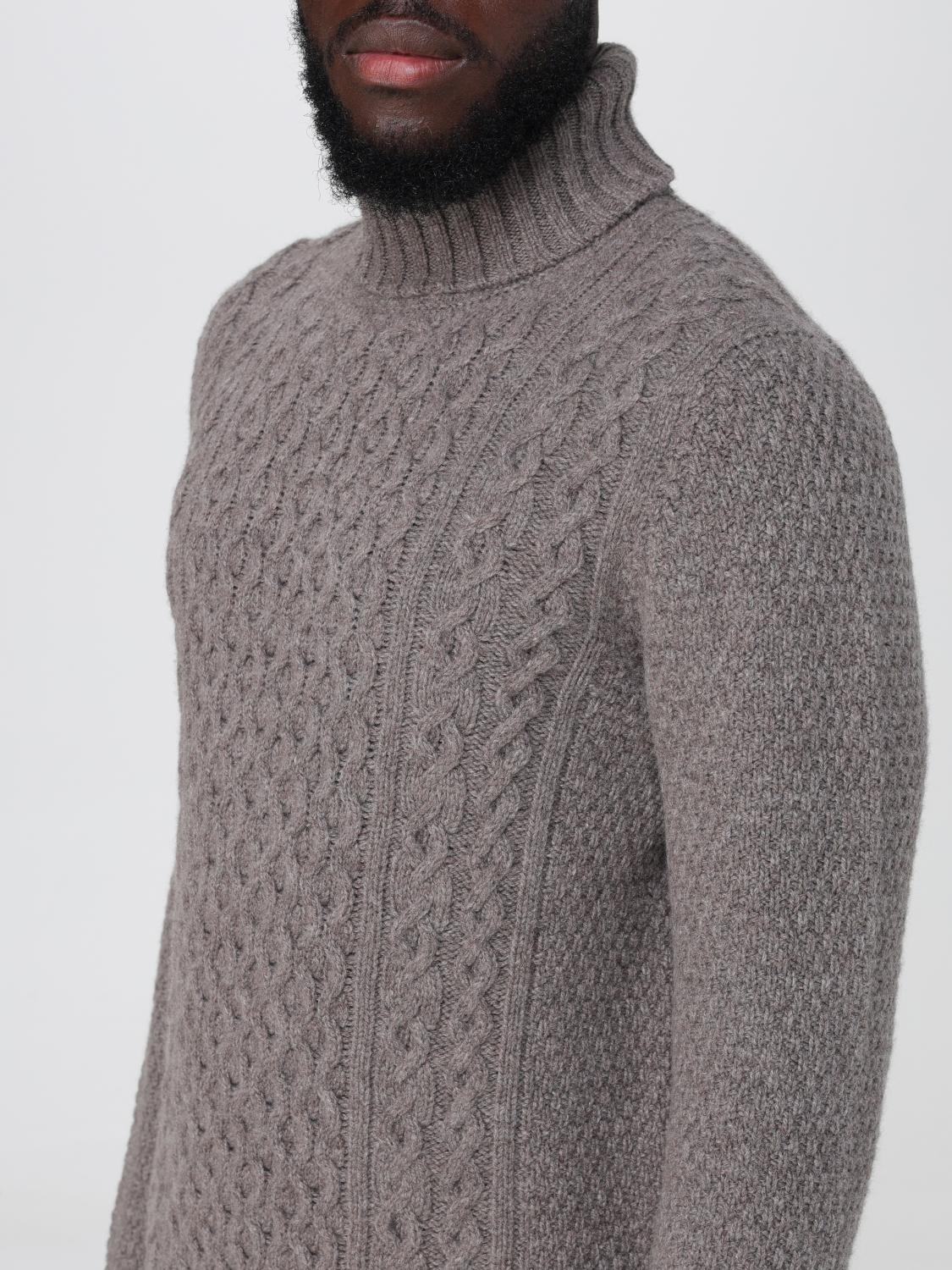 DRUMOHR SWEATER: Drumohr wool sweater, Grey 1 - Img 3