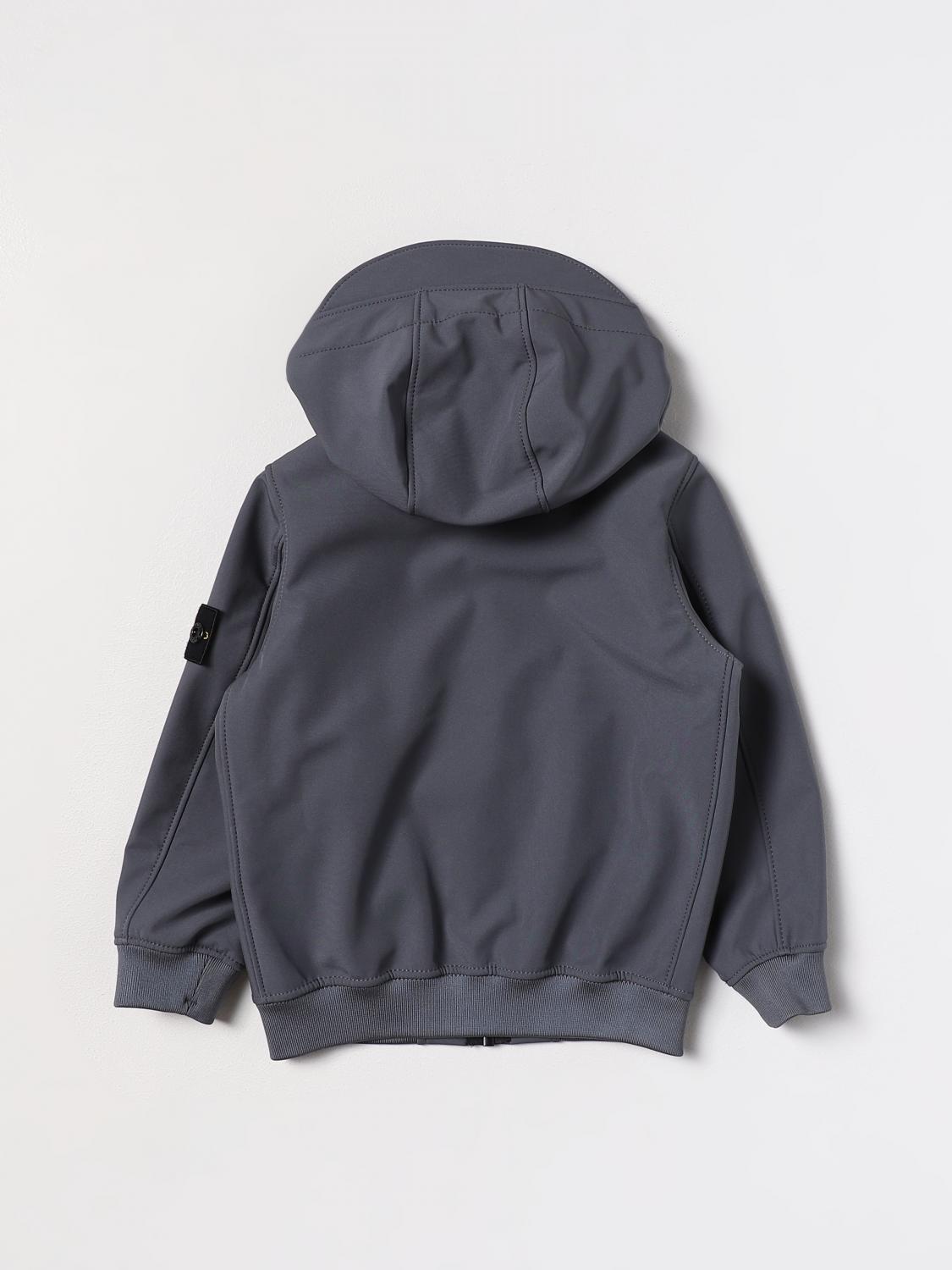 STONE ISLAND JUNIOR ジャケット: ジャケット ボーイ Stone Island Junior, グレー - Img 2