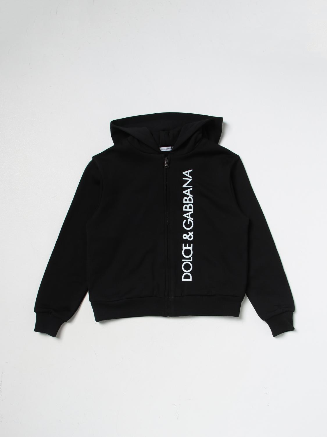 DOLCE & GABBANA JERSEY: Jersey niños Dolce & Gabbana, Negro - Img 1