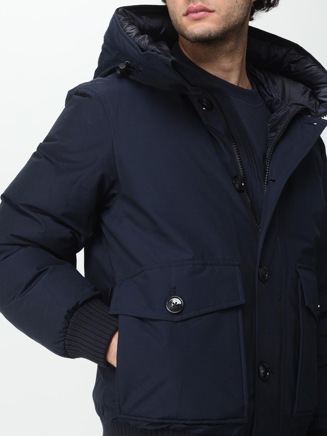 WOOLRICH JACKET: Jacket men Woolrich, Blue - Img 4