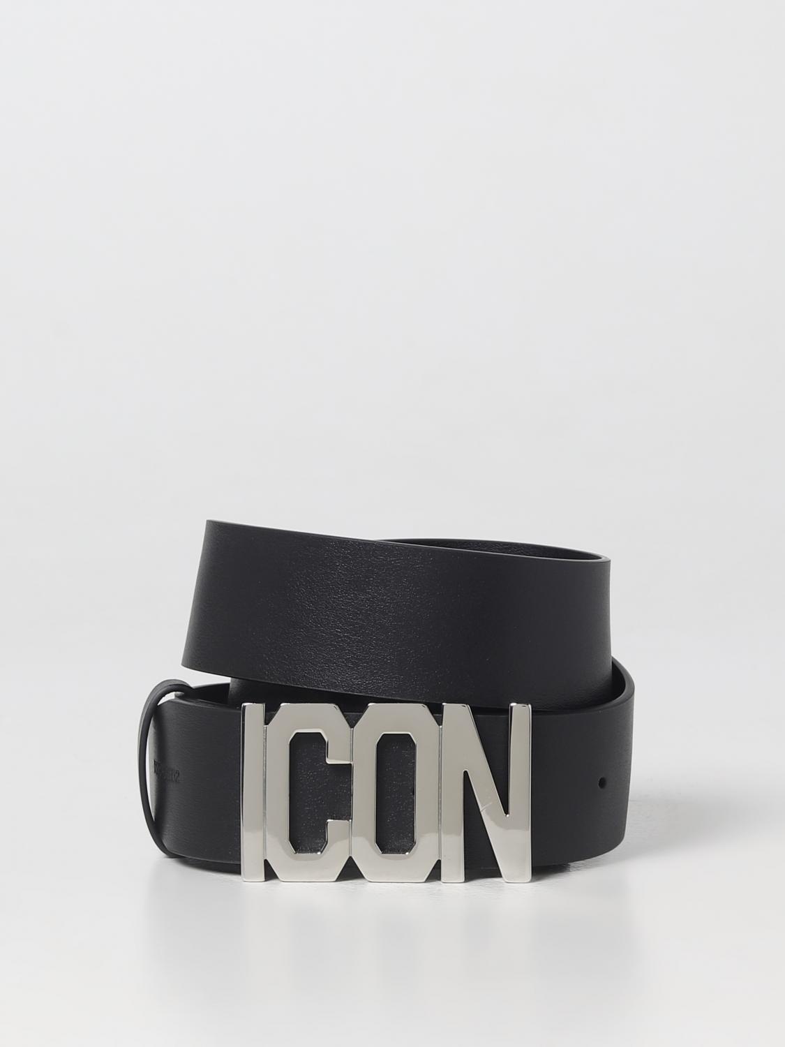DSQUARED2 CINTURA: 벨트 남성 Dsquared2, 블랙 - Img 1