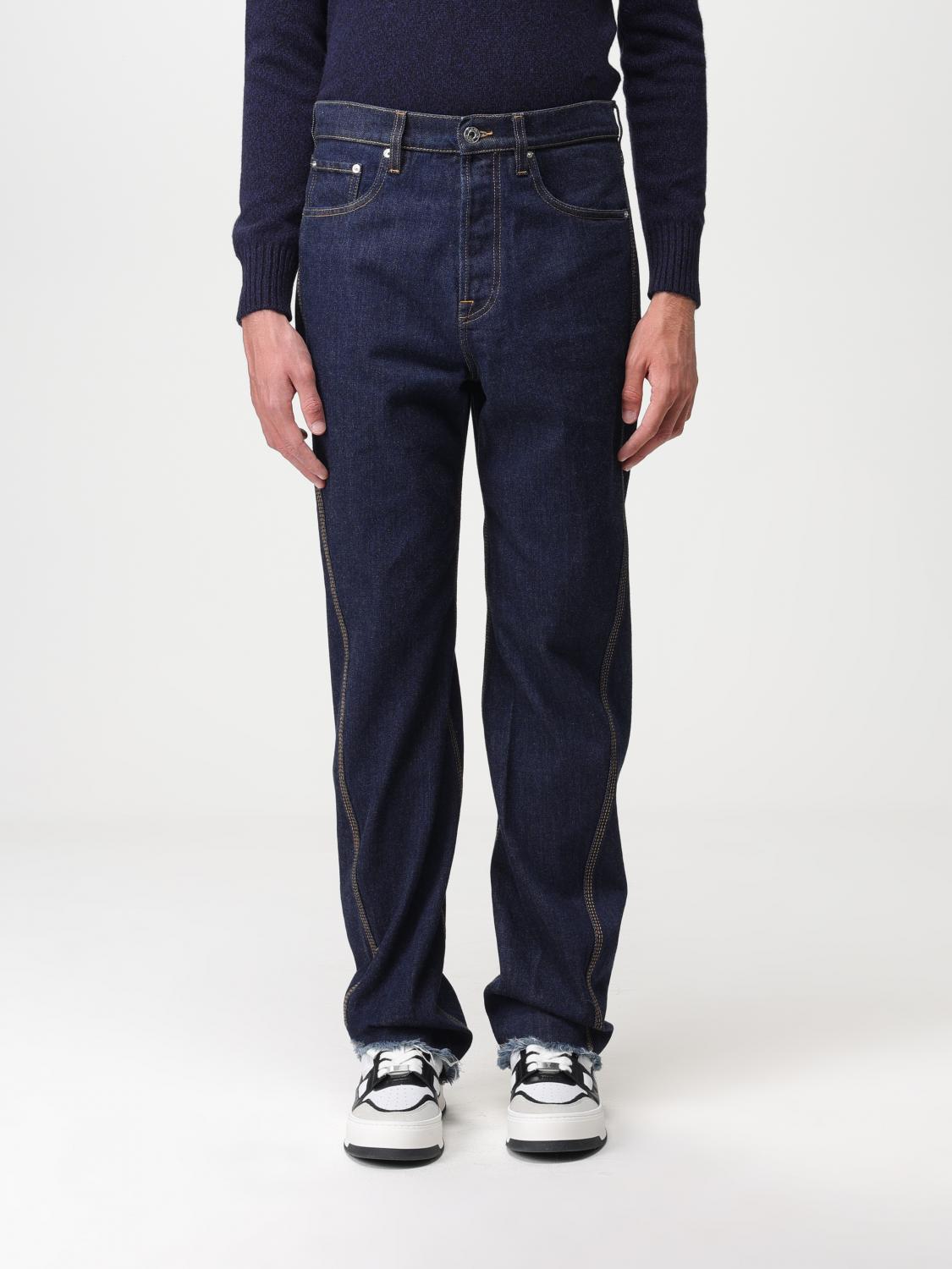 LANVIN JEANS: Jeans men Lanvin, Navy - Img 1