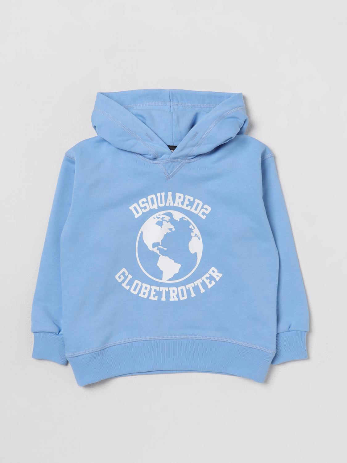 DSQUARED2 SWEATER: Sweater kids Dsquared2 Junior, Gnawed Blue - Img 1