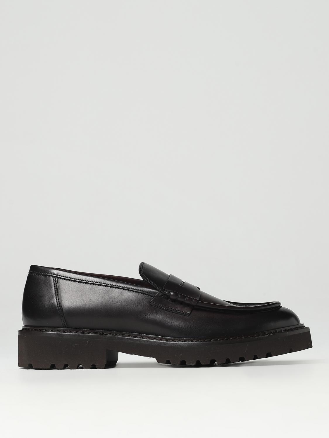 DOUCAL'S MOCASSINI: Mocassino Decò Doucal's in pelle, Marrone - Img 1