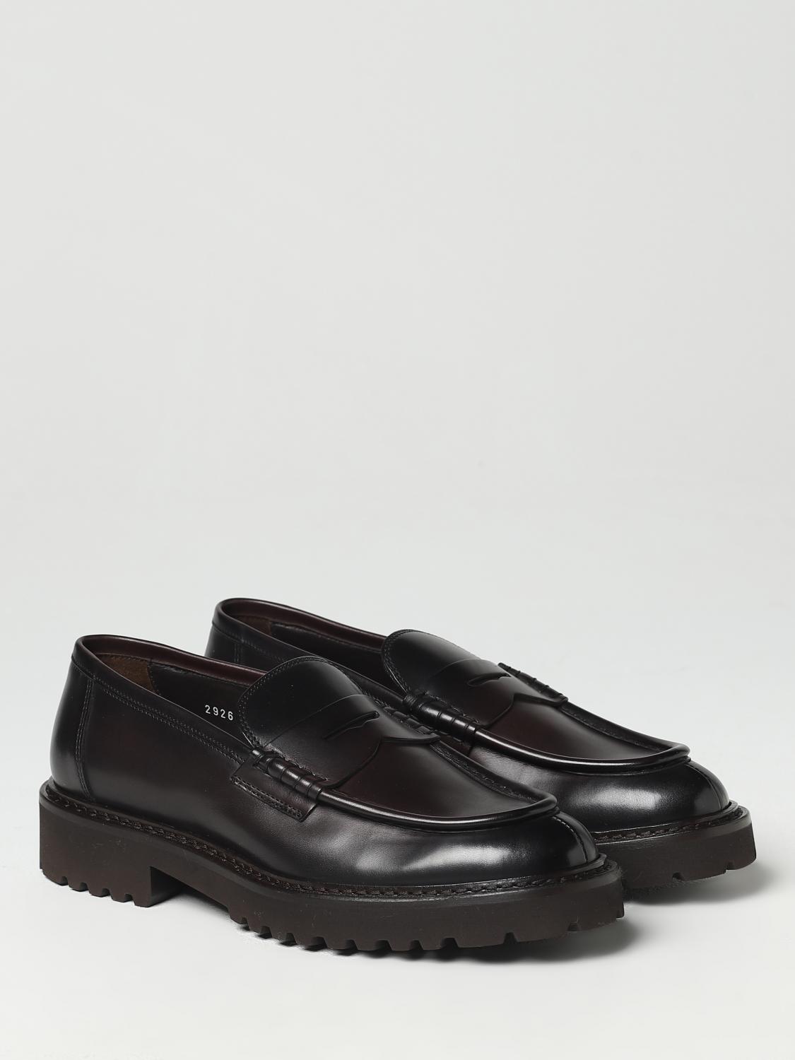 DOUCAL'S MOCASSINI: Mocassino Decò Doucal's in pelle, Marrone - Img 2