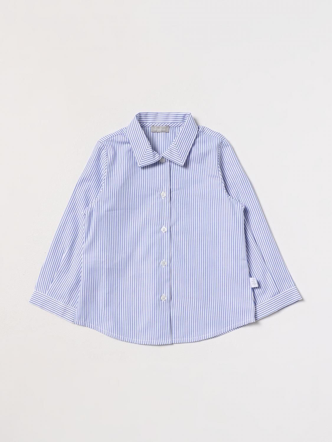IL GUFO CAMISA: Camisa niños Il Gufo, Azul Claro - Img 1
