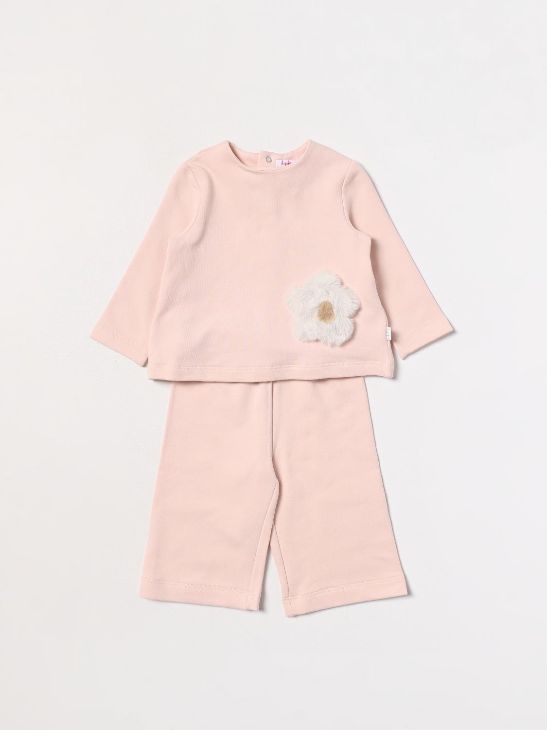 IL GUFO ENSEMBLE: Ensemble enfant Il Gufo, Jaune Crème - Img 1