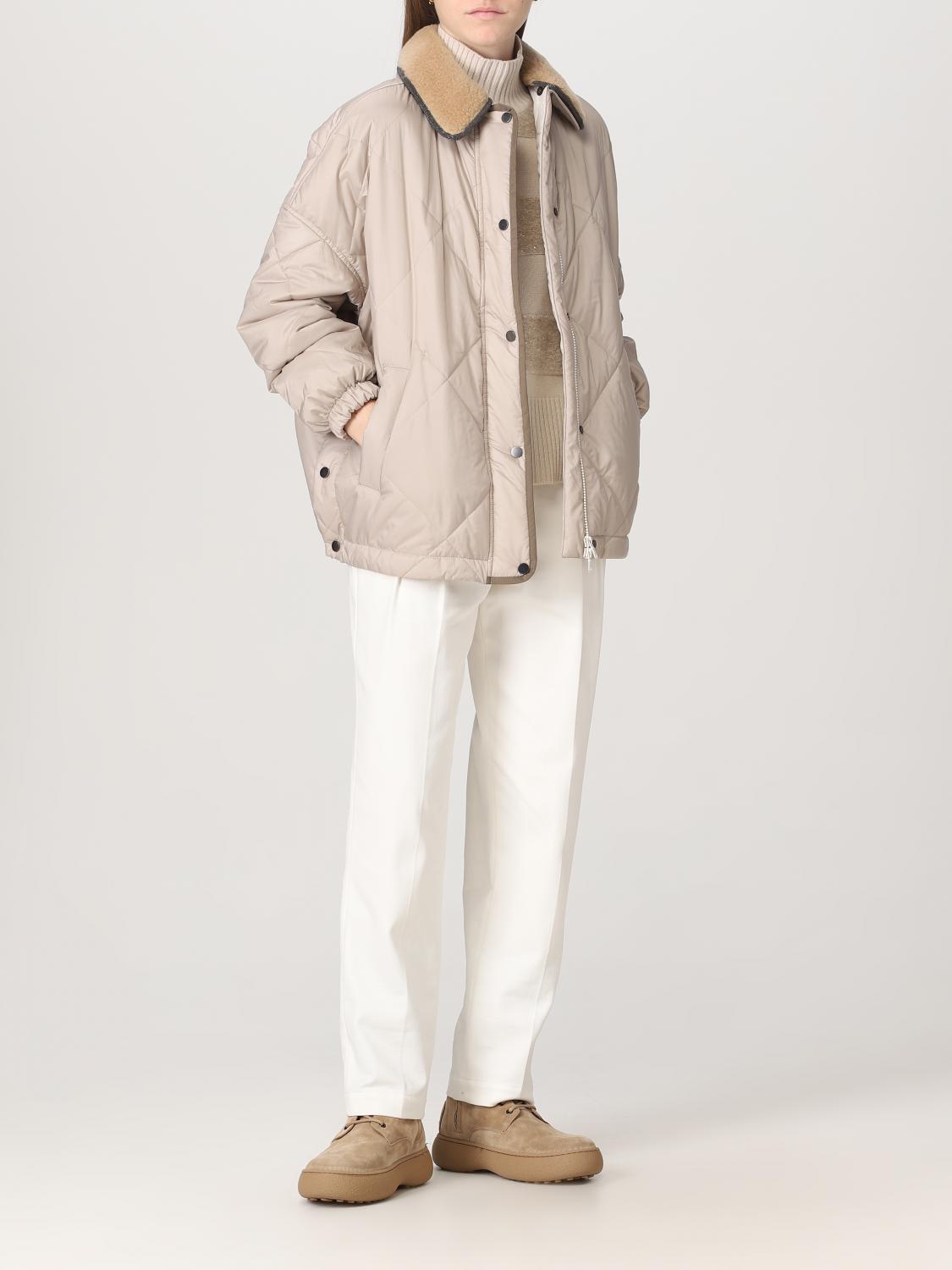 BRUNELLO CUCINELLI アイボリー ジャケット 42 BRUNELLO CUCINELLI アイボリー ジャケット 42 BRUNELLO CUCINELLI