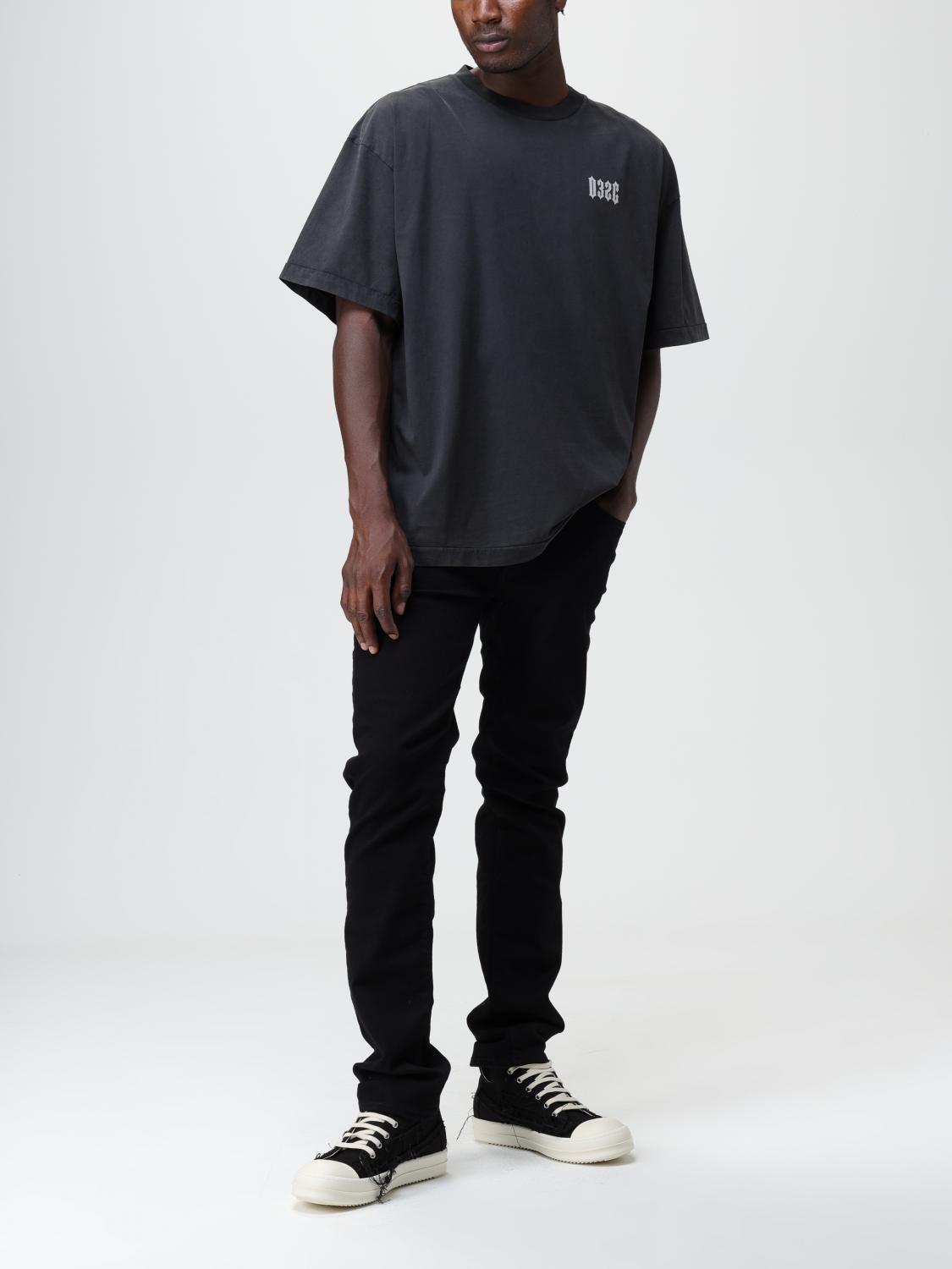 032C T-SHIRT: T-shirt men 032c, Black - Img 2