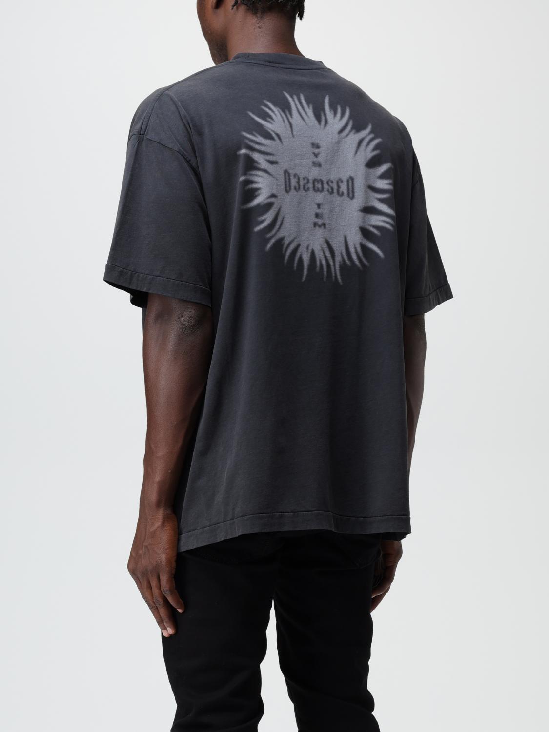 032C T-SHIRT: T-shirt men 032c, Black - Img 3