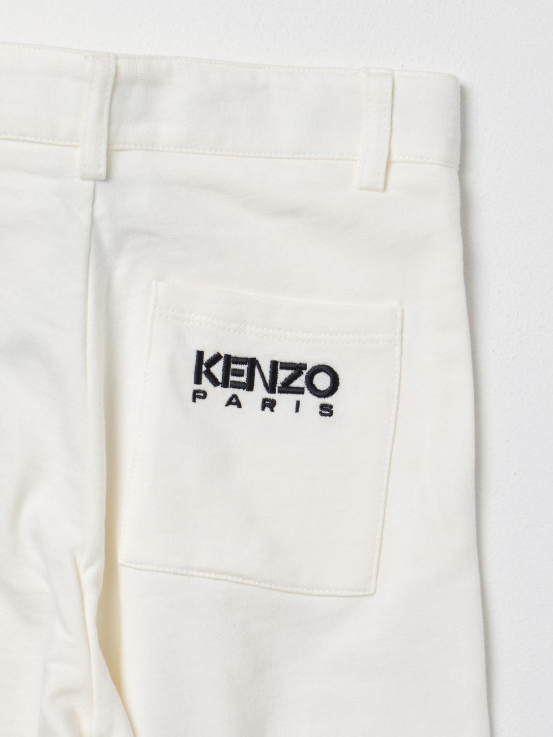 KENZO KIDS 팬츠: 팬츠 남아 Kenzo Kids, 화이트 - Img 3