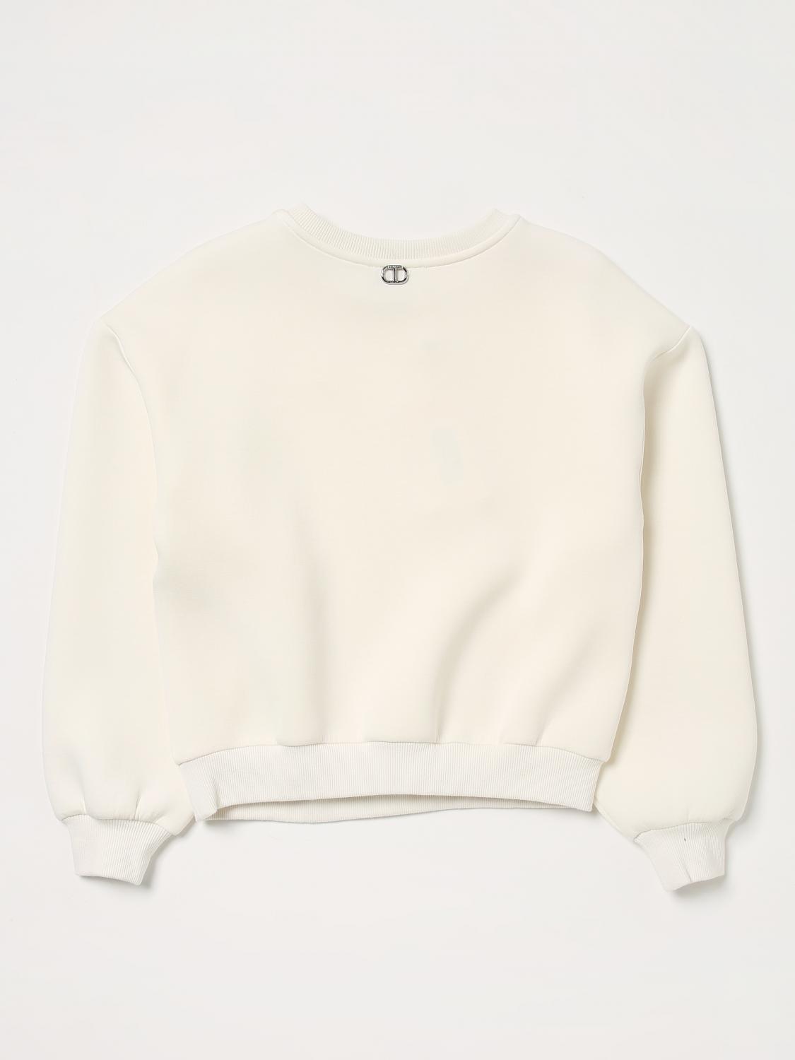 TWINSET PULLOVER: Pullover kinder Twinset, Weiß - Img 2