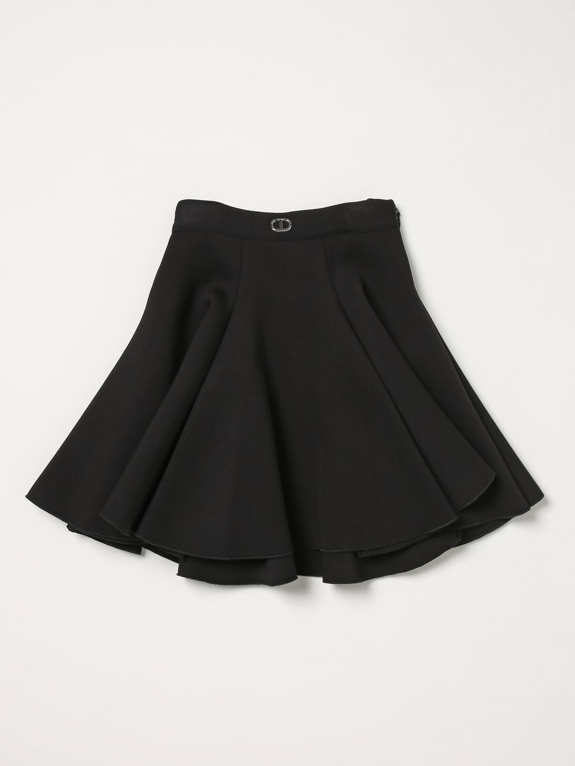 TWINSET FALDA: Falda niños Twinset, Negro - Img 1