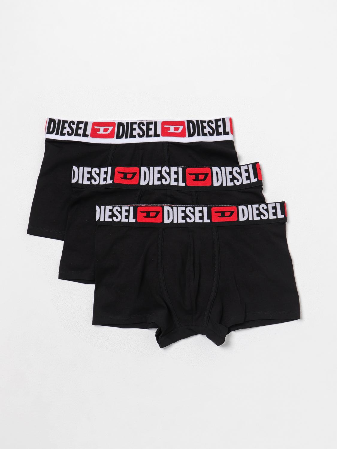 DIESEL SOUS-VÊTEMENT: Sous-vêtement homme Diesel, Noir - Img 1