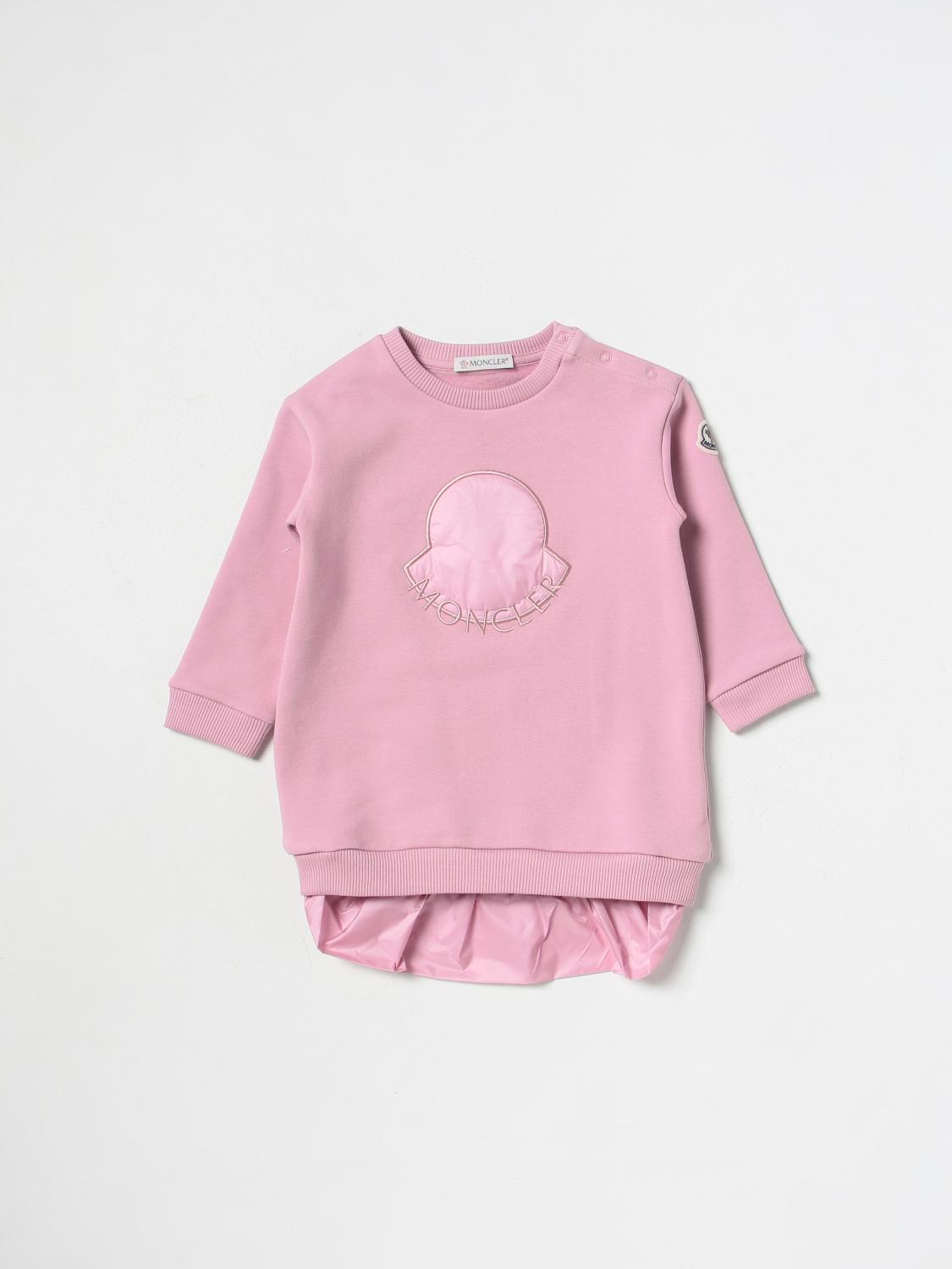 Moncler ロンパース ボーイ - ピンク | 8I0000689A23 | GIGLIO.COM