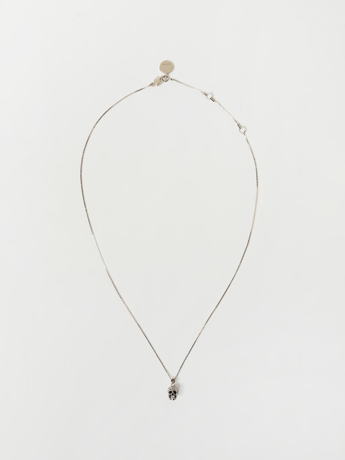 アクセサリーその他 ALEXANDER MCQUEEN Woman Jewel Gold 582698J160K 2080 ALEXANDER MCQUEEN: metal necklace with charm - Gold