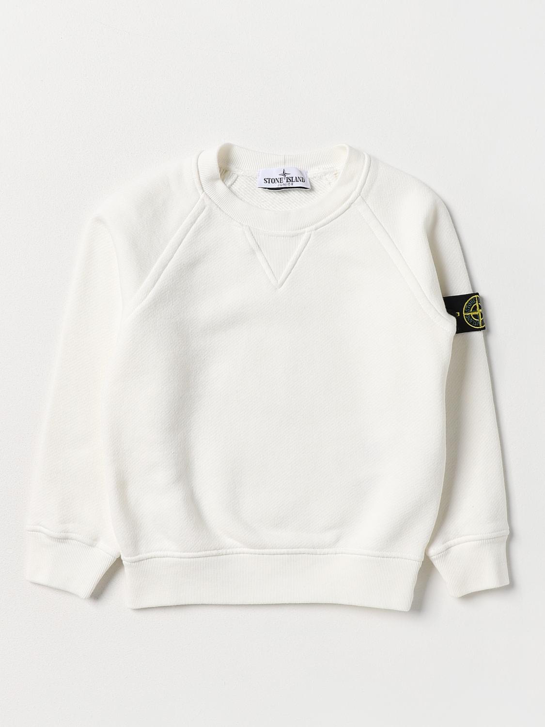 STONE ISLAND JUNIOR PULL: Pull enfant Stone Island Junior, Bleu - Img 1