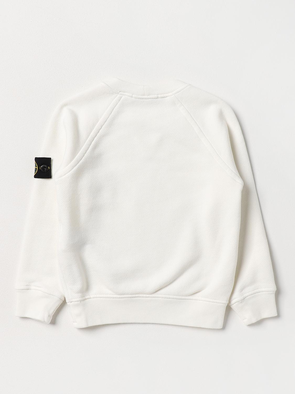 STONE ISLAND JUNIOR PULL: Pull enfant Stone Island Junior, Bleu - Img 2