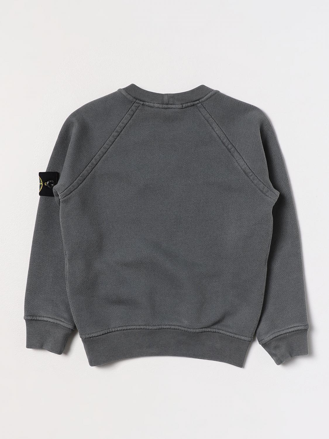 STONE ISLAND JUNIOR 스웨터: 스웨터 남아 Stone Island Junior, 그레이 - Img 2