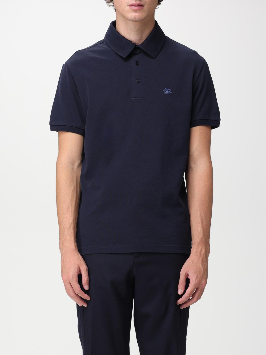 ETRO POLO: Polo hombre Etro, Azul Oscuro - Img 1