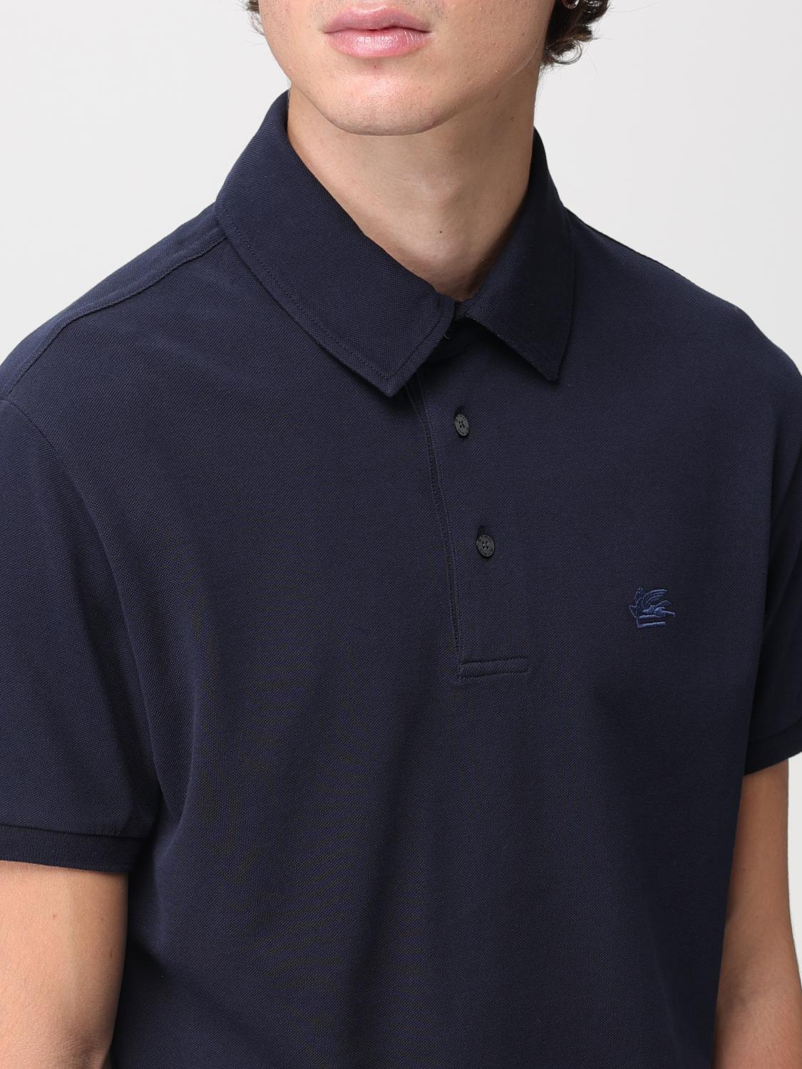 ETRO POLO: Polo hombre Etro, Azul Oscuro - Img 5