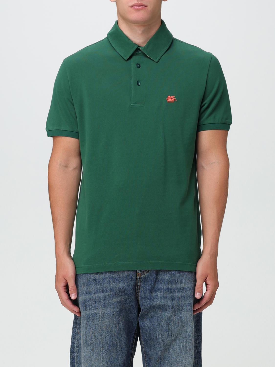 ETRO POLO: Polo homme Etro, Vert - Img 1
