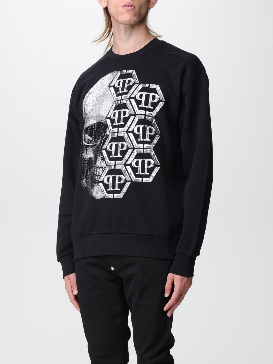 Philipp Plein Hoodie à Logo Brodé | Noir | TN