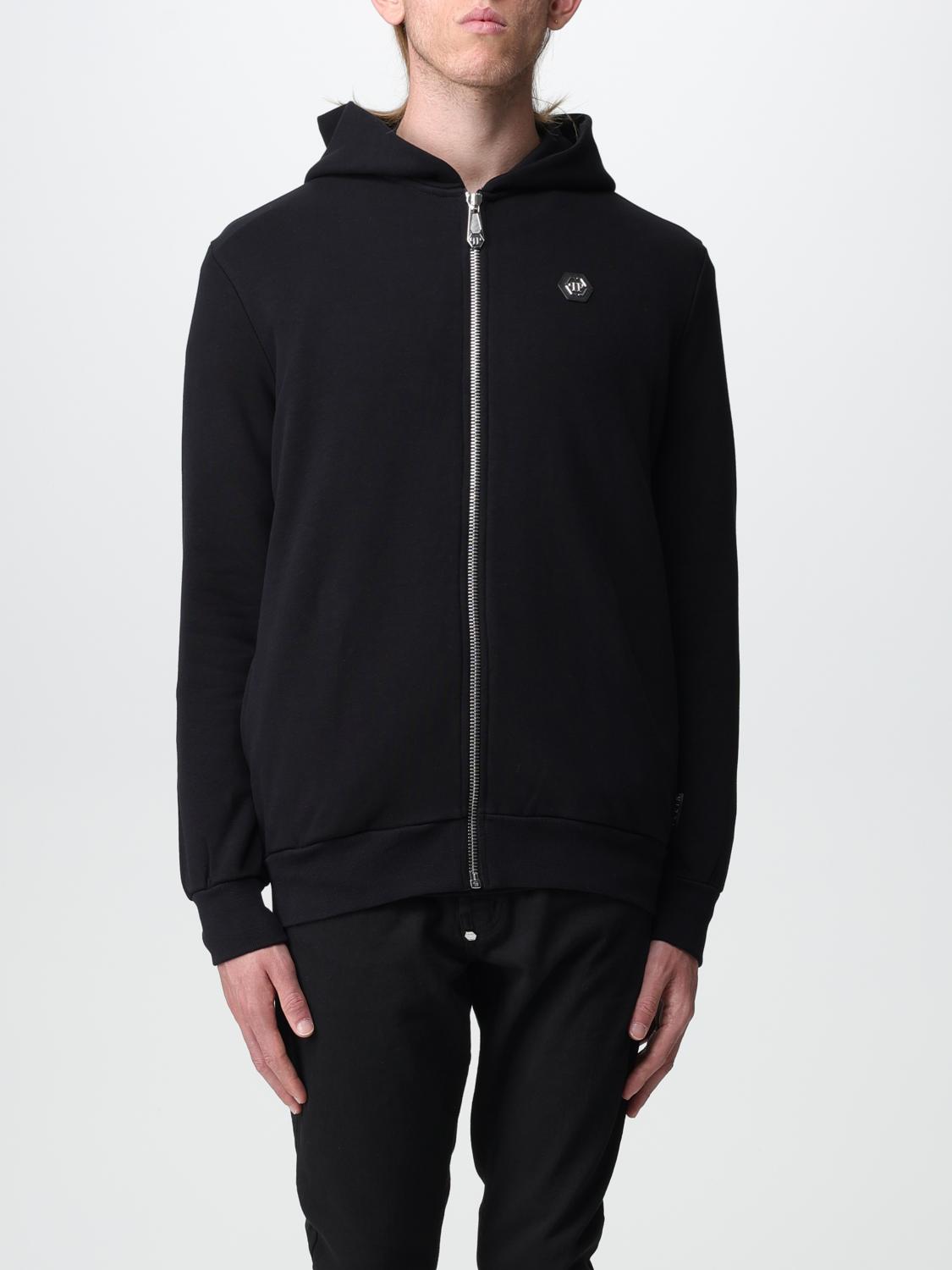 PHILIPP PLEIN: Jumper men Black Philipp Plein sweatshirt