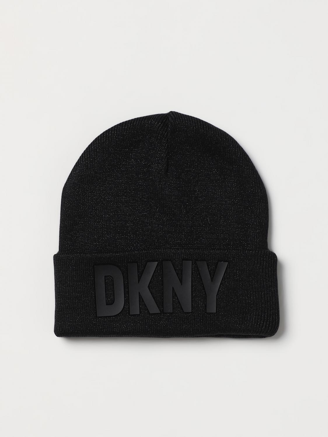 DKNY GORRO: Gorros niña niños Dkny, Negro - Img 1