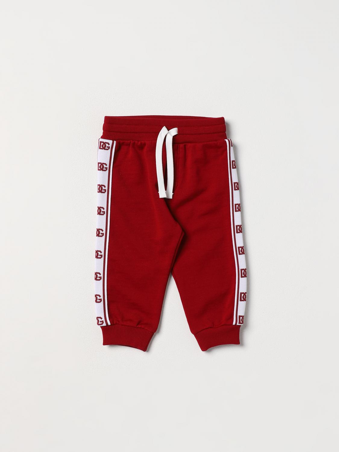 DOLCE & GABBANA SHORT: Short enfant Dolce & Gabbana, Bordeaux - Img 1