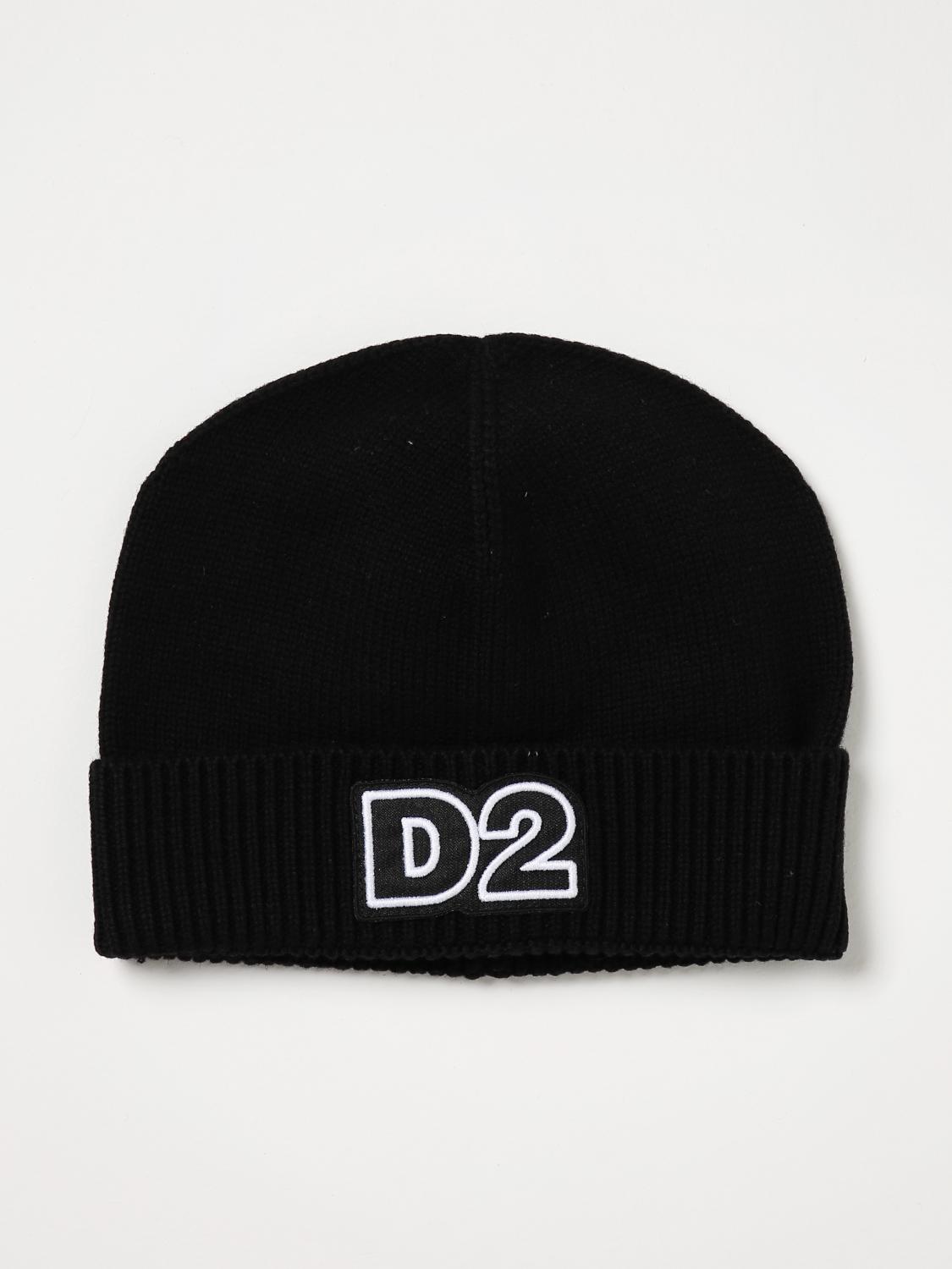 DSQUARED2 HUT: Hut kinder Dsquared2 Junior, Schwarz - Img 1