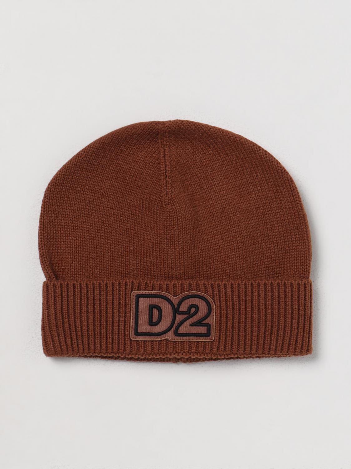 DSQUARED2 HAT: Hat kids Dsquared2 Junior, Brown - Img 1