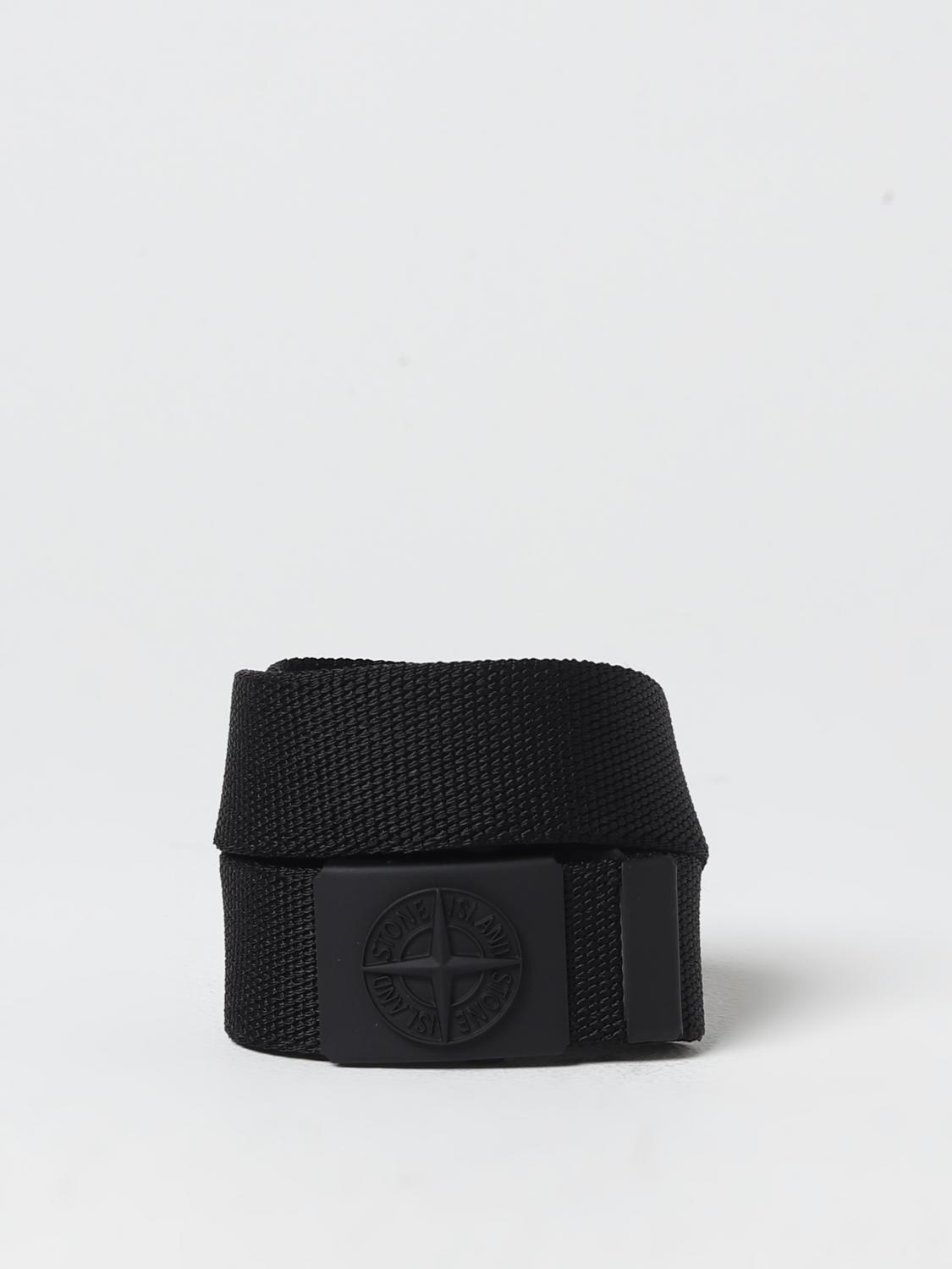 STONE ISLAND JUNIOR GÜRTEL: Gürtel kinder Stone Island Junior, Schwarz - Img 1