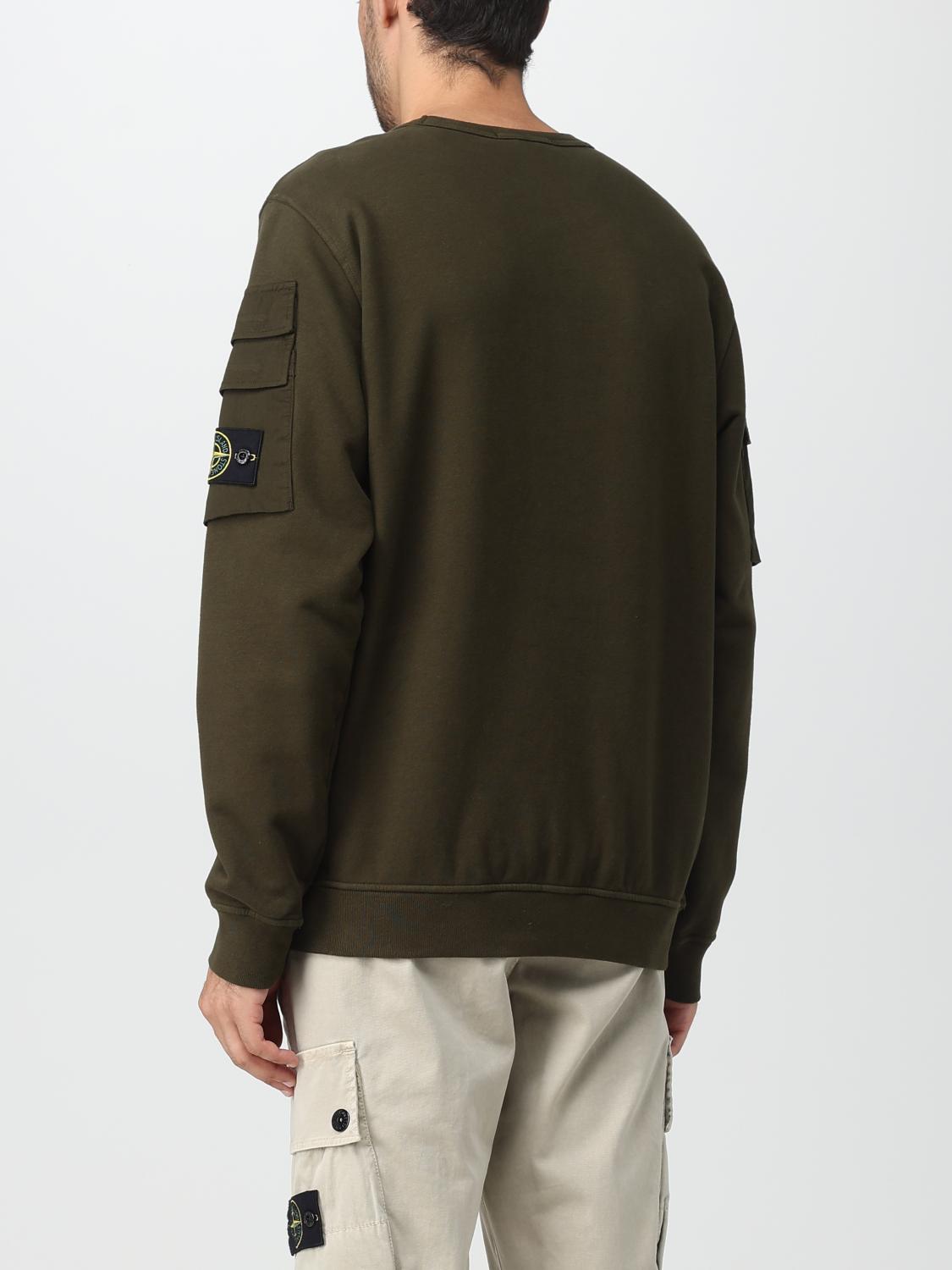 STONE ISLAND SUDADERA: Sudadera hombre Stone Island, Verde - Img 3