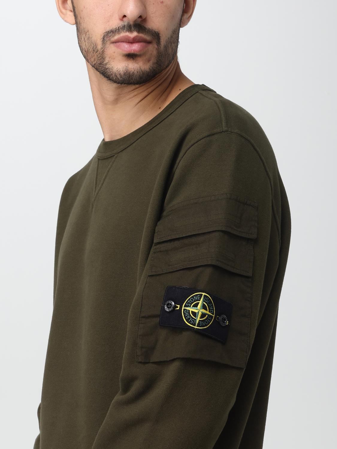 STONE ISLAND SUDADERA: Sudadera hombre Stone Island, Verde - Img 5